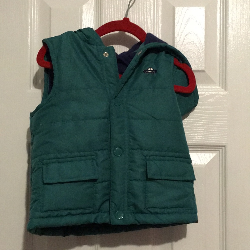 Green Puffer Vest